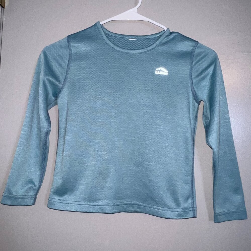 L.L. Bean Kid's Long Sleeve Shirt Blue